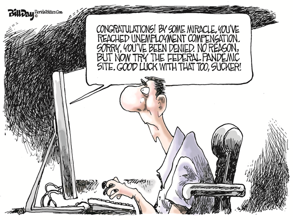 Unemployment Merry Go Round by Bill Day, Tallahassee, FL